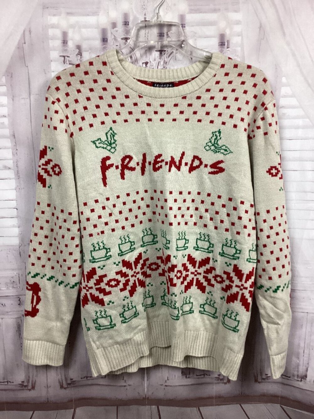 Friends Ugly Christmas Sweater XL